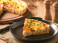 Quiche lorraine au poulet
