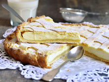 Crostata di ricotta ou tarte à la ricotta