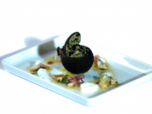 Croquettes d'huîtres Spéciales de Claire Marennes Oléron, revisitées en crépinettes