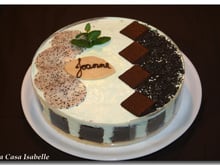 Entremet chocolat / menthe