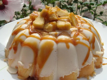 Charlotte aux pommes, cidre et salidoux