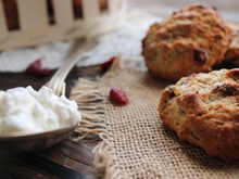 Cookies rustiques au cottage cheese et aux cranberries