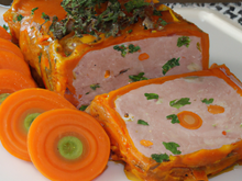 Terrine de carottes au jambon