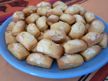 Mini cakes miel-amandes