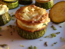 Mini-cake de courgettes au chèvre
