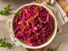 Compotée de chou rouge aux pommes