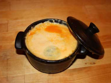 Soupe gratinée de potiron au munster