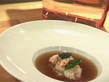 Langoustines marinées cuites et crues