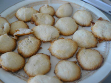 Petits gâteaux à la noix de coco