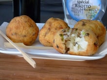 Boulettes de riz façon Arancini