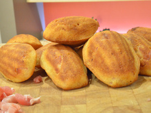 Madeleines aux lardons