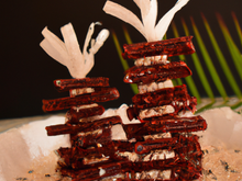 Papillotes de riz rod au chocolat