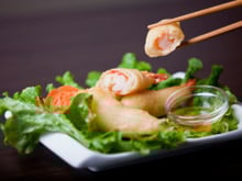 Beignets crevettes maison