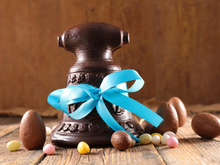 Cloches de Pâques au chocolat