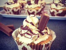 Cupcakes kit kat