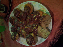 Cupcakes banane chocolat glacage nutella