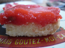 Carrés gourmands aux pralines