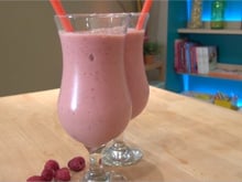 Milkshake à la framboise