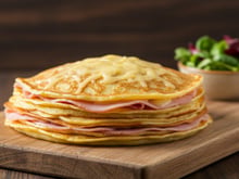 Crêpes au jambon facile