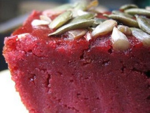 Gâteau à la betterave