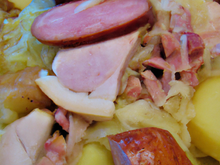 Choucroute traditionnelle craquante