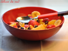 Salade de fruits rapide