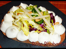 Tartine gourmande à la crème de Saint Agur aux saveurs italiennes