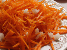 Carottes noix de coco gingembre