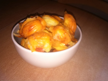 Madeleines chorizo chèvre