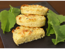Galettes moelleuses de courgettes au chèvre