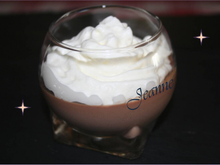Panna cotta au chocolat de ma petite Manon