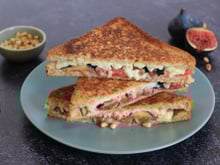 Croque aux figues et à la mozzarella, crevettes grillées au citron vert… Votre menu healthy de la semaine du 12 au 16 octobre par 750green