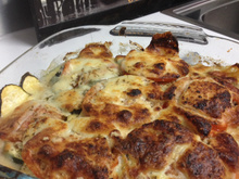 Gratin de courgettes à l'italienne