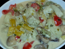 Cabillaud façon thaï & lait de coco