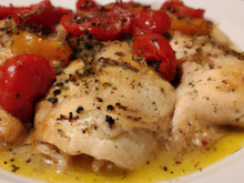 Poulet à la provencale