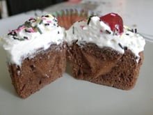 Cupcakes façon forêt noire....