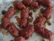 Chipolatas à l'italienne