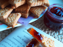 Croquants à la confiture