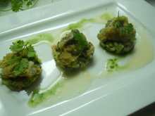 Huîtres tièdes et courgettes au vin blanc