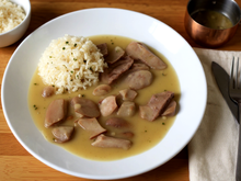 Langue de bœuf sauce madère