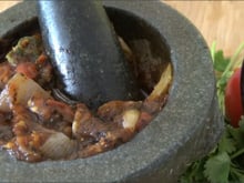 Sauce tomate au mortier