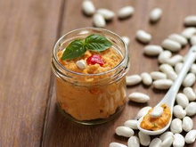 Houmous de Haricots Tarbais et poivron