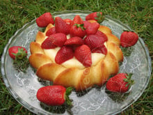 Saint Honoré à la fraise