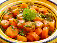 Gratin de carottes au fromage à la crème Elle & Vire