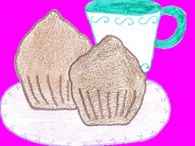 Muffins au chocolat kinder