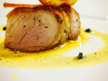 Filet mignon de porc à la vanille