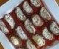 Roulées d'aubergines en croûte de jambon croustillant