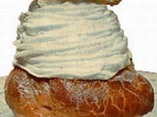 Profiteroles sauce chocolat noir