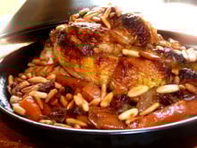 Tajine de coquelet au miel et ses carottes confites pour duo en amoureux