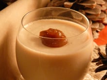 Panna Cotta à la crème de marron et au whisky